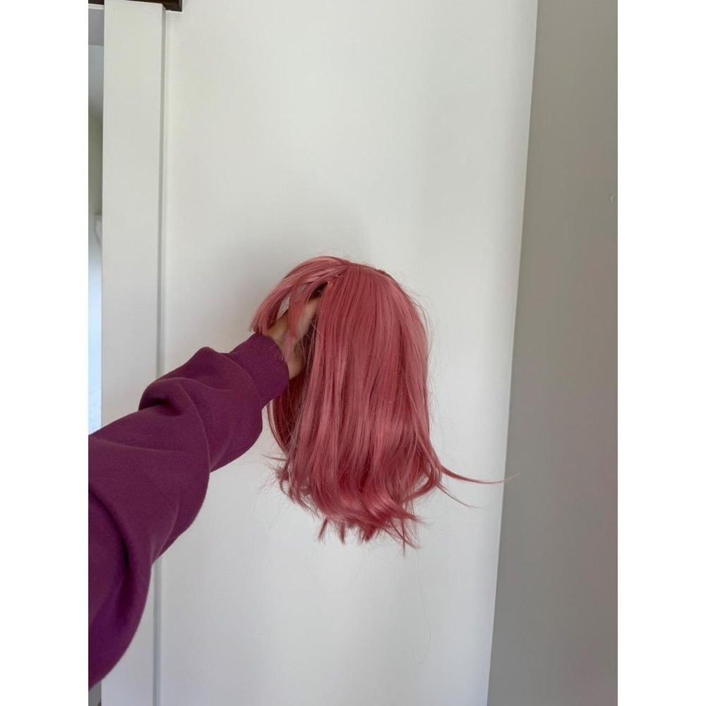 Dusty Rose Bob Wig